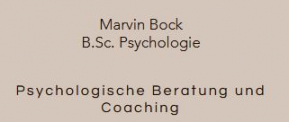 Marvin Bock  Psychologische Beratung und Coaching